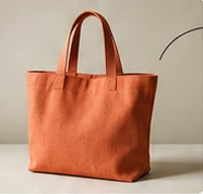 Terracotta everyday tote in the Form and Field storefront